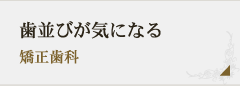 歯並びが気になる 矯正歯科